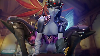 Bez Zábran Kompilácia 3d Animovaného Hentai S Widowmaker A Mercy Z Overwatch