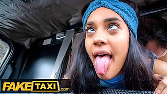 Capri Lmonde, A Seductive Taxi Driver, Mounts A Large And Thick Penis In Pov